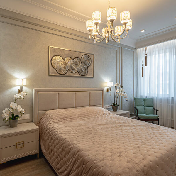 Квартира 61 м² - ремонт в классическом стиле